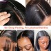 Stema 2x6 HD / Transparent Lace Closure Straight Wigs